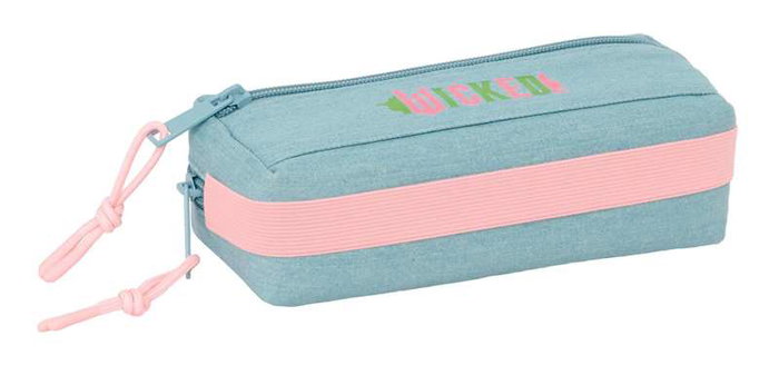 Safta Portatodo Triple Petit avec élastique 22 cm - Organisateur triple compact 22 x 8.5 x 6 cm - Dès 3 ans