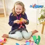 CLIXO Rainbow Pack - 42 pièces magnétiques - Jeu de construction flexible et créatif pour enfants dès 4 ans - Sécurité certifiée - Compatible avec la gamme Clixo