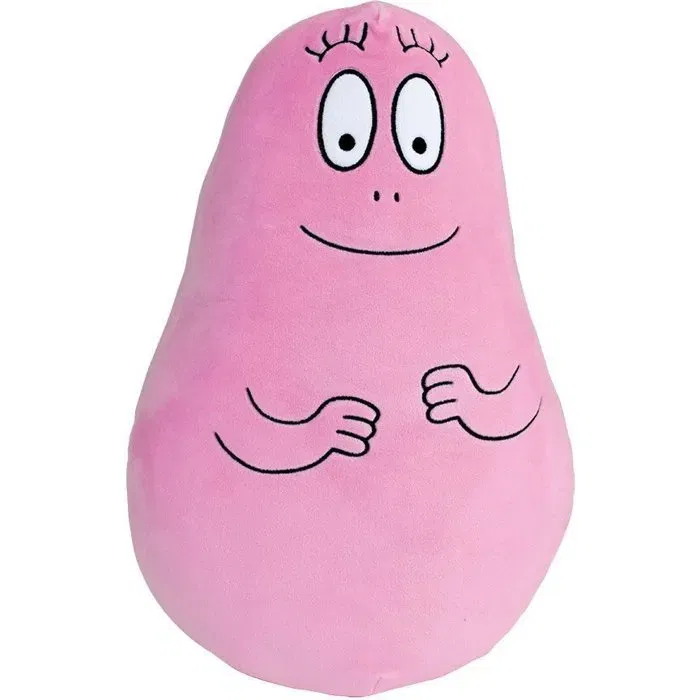 Jemini Peluches coussins Barbapapa et Barbamama Lot de 2 40 cm