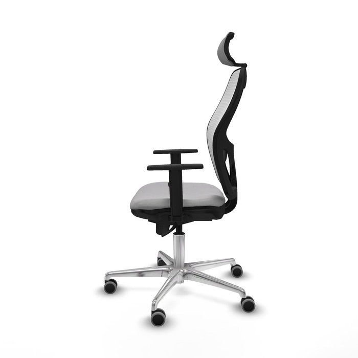 Piqueras y Crespo Chaise de Bureau 1D086G2 Gris clair
