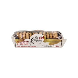 LA CAMPESINA Polvorones Amande Cannelle 190 g Eco Vegan