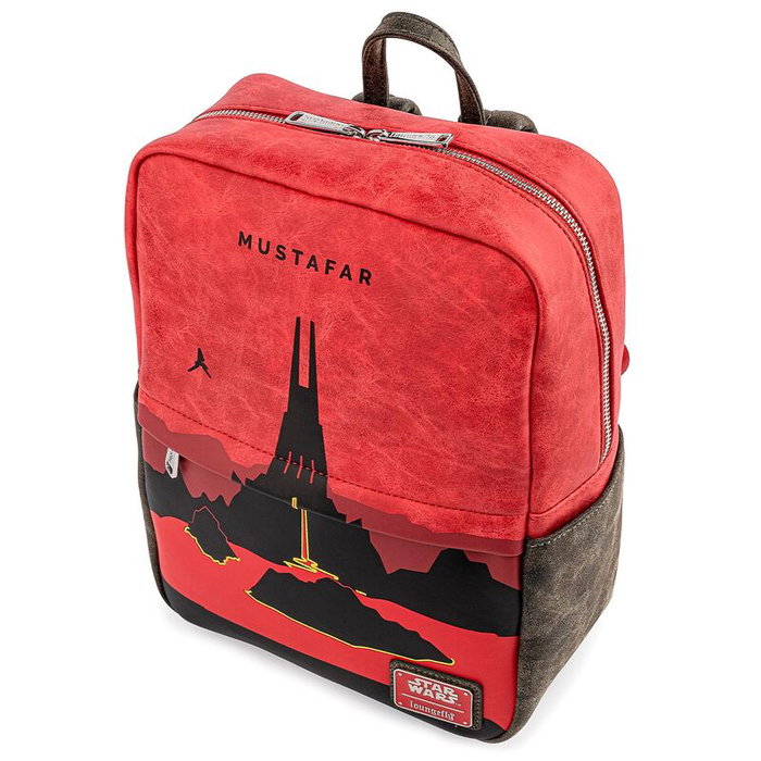 LOUNGEFLY Sac à dos Mustafar Star Wars 23.7x30.6x12.5cm