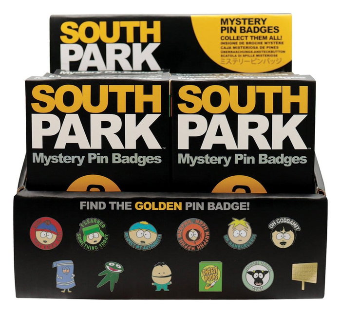 FaNaTtik South Park présentoir boîte-mystère Mystery Pin's (12)