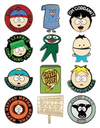 FaNaTtik South Park présentoir boîte-mystère Mystery Pin's (12)