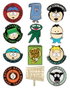 FaNaTtik South Park présentoir boîte-mystère Mystery Pin's (12)