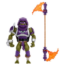 MATTEL Figura Donatello Turtles of Grayskull Masters of the Universe Origins - Figurine articulée 14cm avec accessoires et minicomic