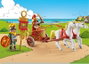 Playmobil Char romain et chevaux Astérix 71543
