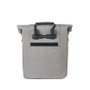 Basil City Shopper avec crochets MIK Gris