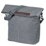 Basil City Shopper avec crochets MIK Gris