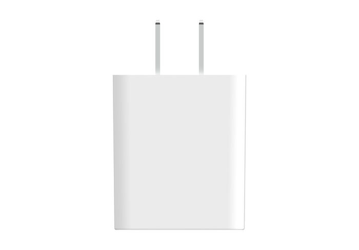 eSTUFF Chargeur domestique USB-A 2,4 A 12 W, prise US - blanc