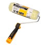 Koma Tools Rouleau à peinture fil vert polyamide Ø50 x 220 mm pour murs rugueux, intérieur/extérieur