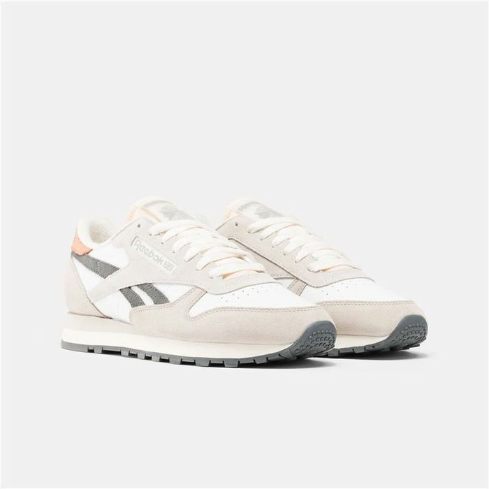 Chaussures casual homme Reebok Classic Leather Blanc
