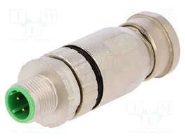 HARTING Connecteur M12 mâle 4 broches code D - Ethernet