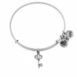 Alex And Ani Bracelet Clé Maestra Gris