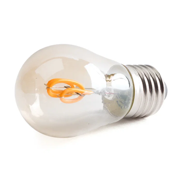 Ampoule LED E27 4W 380Lm 2000K Filament 40.000H HO-G45-4W-R