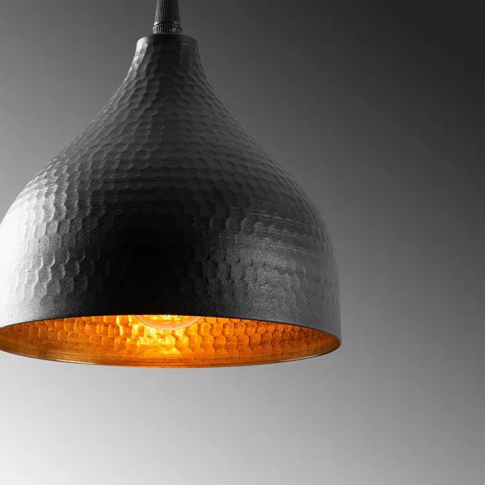 D By M.Red Suspension moderne Mansion Noir
