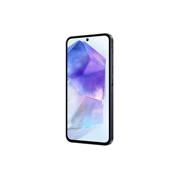 Samsung Galaxy A55 5G (SM-A556B/DS) Smartphone, 128 Go, 8 Go RAM, Double SIM, Écran 6.6" Super AMOLED 120Hz, Batterie 5000 mAh, Android 14, Version Entreprise, Noir Marine