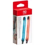 Nintendo Pack de 2 Dragonnes Joy-Con 2 Bleu Clair et Rouge Clair pour Nintendo Switch 2