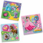 Ses Creative Kit de moulage et peinture - Toiles princesses 3x