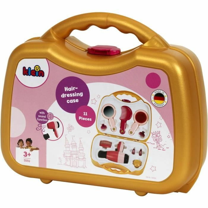Klein Mallette de coiffure avec sèche-cheveux électronique - Rose et doré