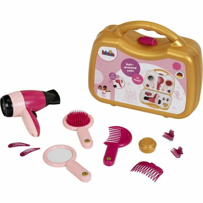 Klein Mallette de coiffure avec sèche-cheveux électronique - Rose et doré