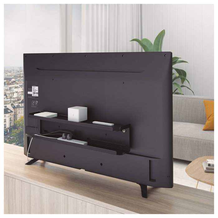 Holmios Support arrière pour accessoires de TV noir