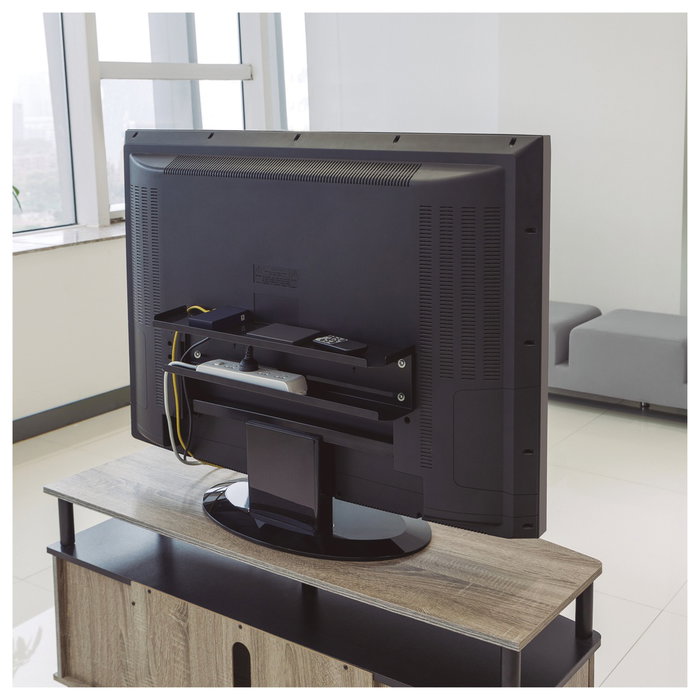 Holmios Support arrière pour accessoires de TV noir