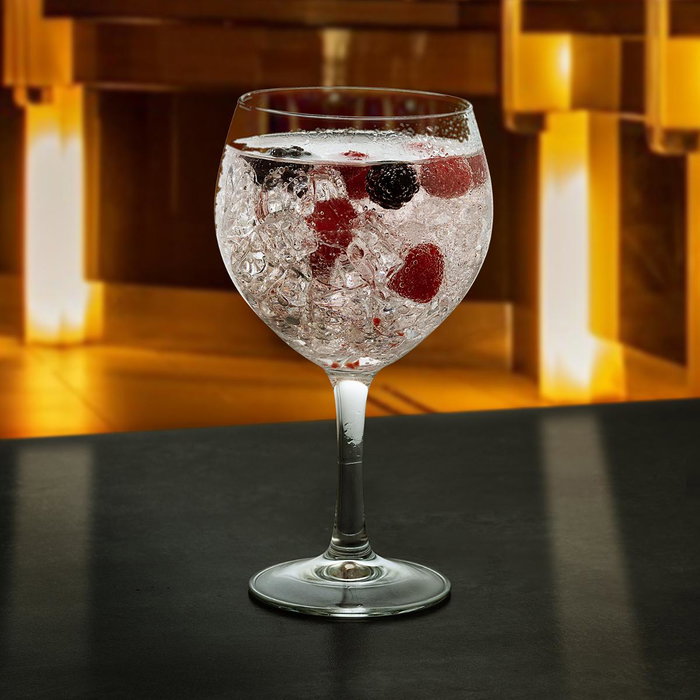 Verres à cocktail combinés en verre transparent 62 cL, lot de 6