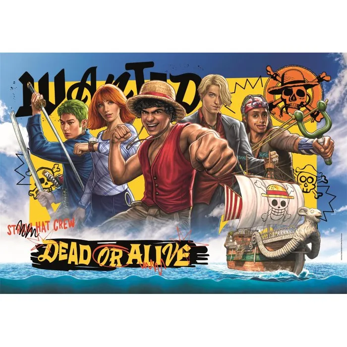 Clementoni One Piece Puzzle 104 Pièces Super