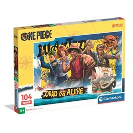 Clementoni One Piece Puzzle 104 Pièces Super