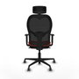Piqueras y Crespo Chaise de Bureau 1D036G2 Orange Foncé