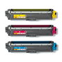 Brother Toner TN-242 TN242CMY, Pack de 4 Cartouches Compatibles Cyan, Magenta, Jaune, Noir, pour Imprimantes Laser