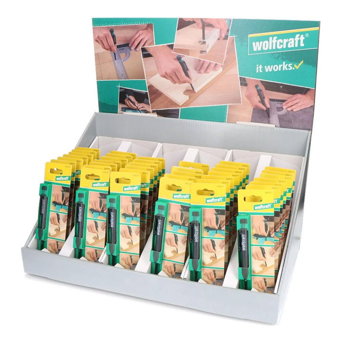 Wolfcraft Marcador de agujeros profundos