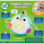 LeapFrog Jouet Interactif Bébé Penguin Saltitos avec Moteur, Lumières, Musique et Voix pour Apprendre Nombres et Alphabet - Réf. 80-623139