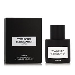 Tom Ford Ombre Leather Eau de Parfum 50 mL - Parfum Cuir Noir avec Jasmin Sambac, Patchouli, Vétiver et Ambre