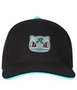 Pokémon Casquette Hip Hop Bulbasaur Badge Noir Taille Unique 58 cm