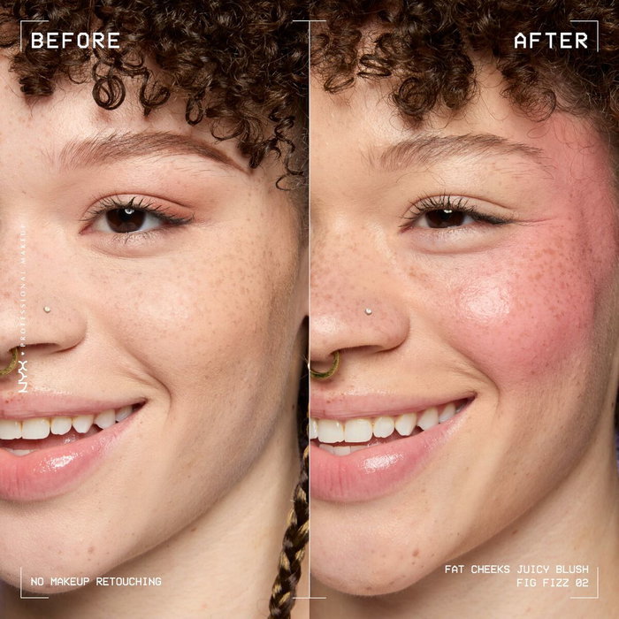 Nyx Professional Make Up Fat Cheeks Blush Liquide 02-Fig Fizz 8 ml