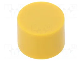 Aratas (Formerly Omron Components) Touche ronde jaune 7mm à sertir