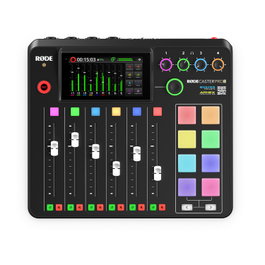 RODE Rodecaster Pro II Console audio 4 entrées combo USB-C Bluetooth pour podcasters et créateurs