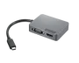 Lenovo USB-C Travel Hub Gen2 Gris