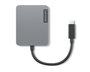 Lenovo - Travel Hub USB-C Gen2 - Adaptateur de voyage avec ports HDMI 4K, VGA, Ethernet et USB - Compatible Plug and Play