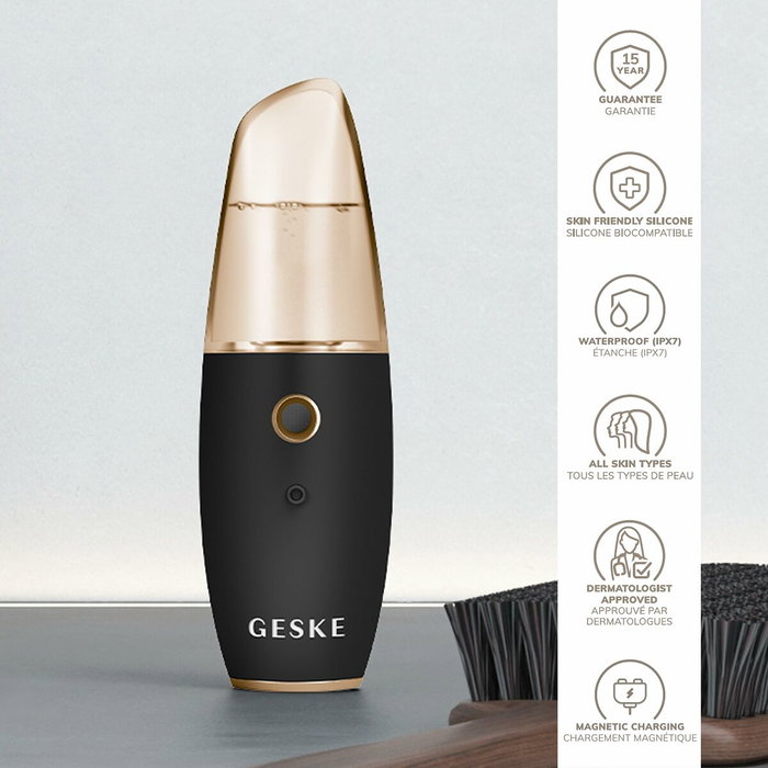 Geske SmartAppGuided Hydratation Rafraîchissante du Visage 4 en 1 - Noir