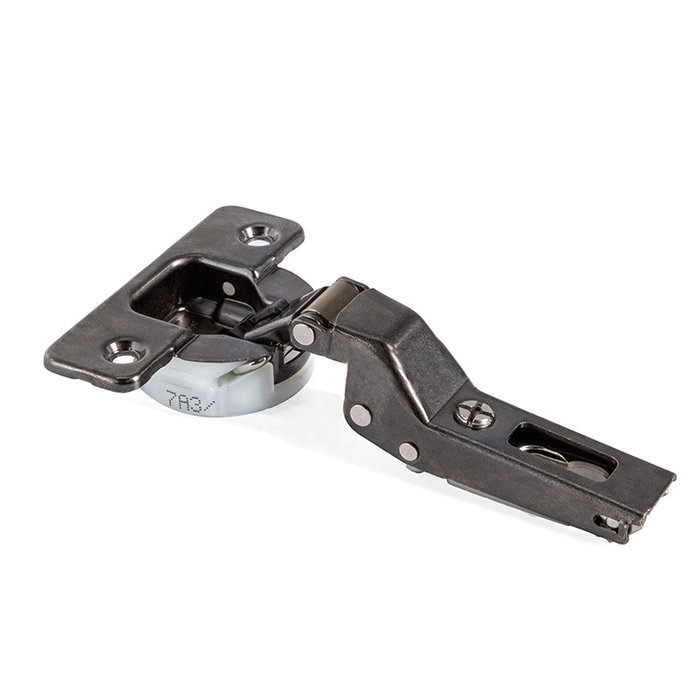 Salice Silentia+ - Paire de charnières amorties 110° à encastrement 35 mm - Finition titane - Pour porte 16-26 mm - C7A6AE6