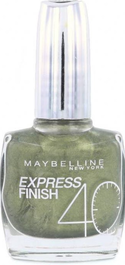 Maybelline Vernis à ongles Express Finish 40 Seconds - 10 ml - N°850 Vert kaki - Séchage rapide