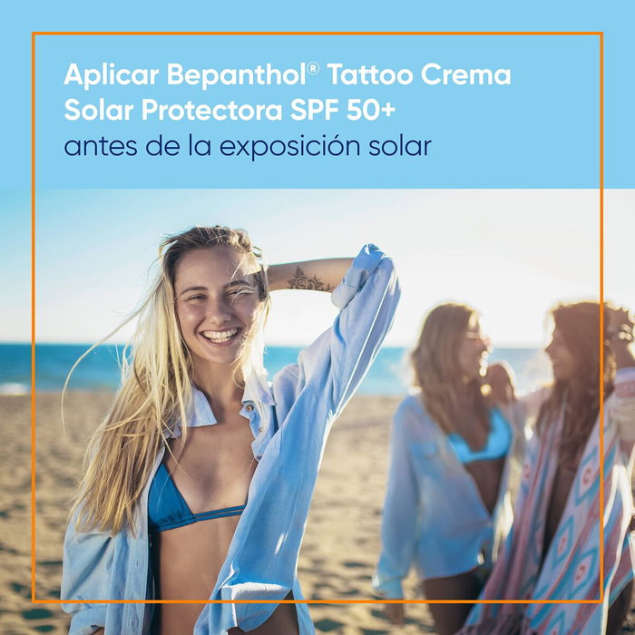 Bepanthol Tattoo crème solaire protectrice SPF50+ 50 ml