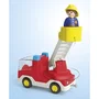Playmobil Junior Camion de Pompier avec Échelle Pivotante et Personnage - 71683 - Jouet pour Enfants Dès 18 Mois
