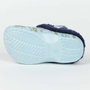 Cerdá Zapatillas de casa zueco borreguillo frozen T32/33 - Chaussons fourrure bleu clair pour enfant à partir de 3 ans