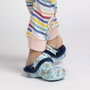 Cerdá Zapatillas de casa zueco borreguillo frozen T32/33 - Chaussons fourrure bleu clair pour enfant à partir de 3 ans