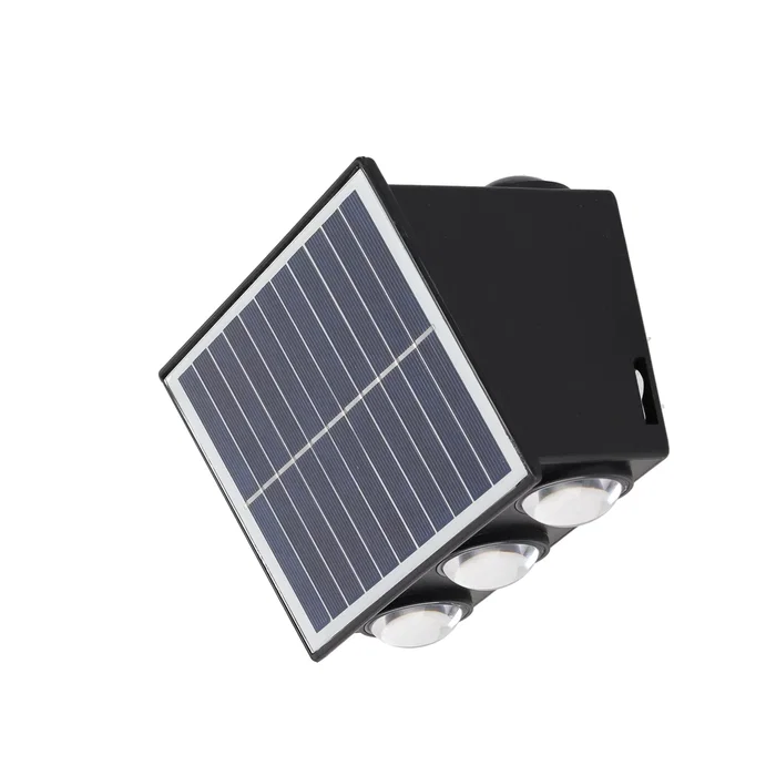 Aplique LED Solaire 3.0W IP65, Éclairage Extérieur Autonome sur Batterie 3.7V