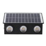 Applique murale solaire LED 3,0 W, batterie 3,7 V, IP65, 2700K